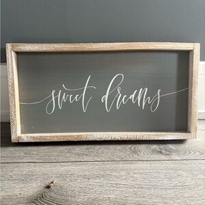 Sweet Dreams Wooden Sign